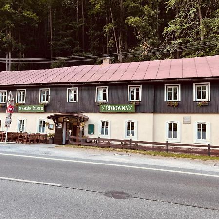 Pod Svatou Annou - Penzion A Rizkovna Horni Marsov Bagian luar foto