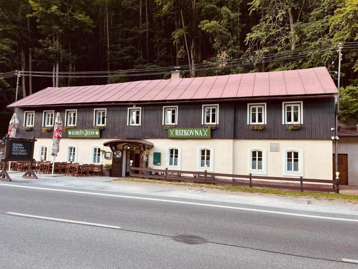 Pod Svatou Annou - Penzion A Rizkovna Horni Marsov Bagian luar foto